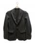 DRIES VAN NOTEN（ドリスヴァンノッテン）の古着「ヘリンボーンウールジャケット」｜ブラック