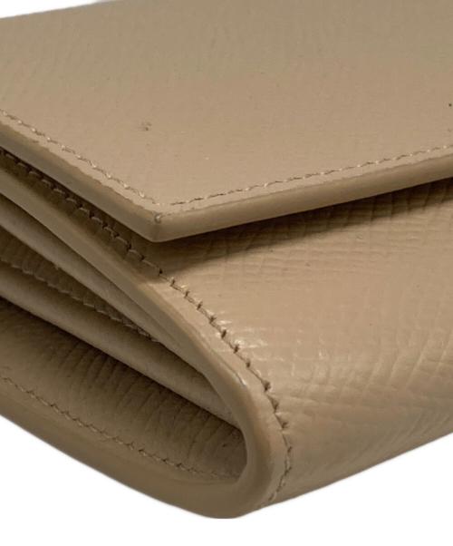 CELINE（セリーヌ）CELINE (セリーヌ) ラージフラップウォレット ベージュの古着・服飾アイテム