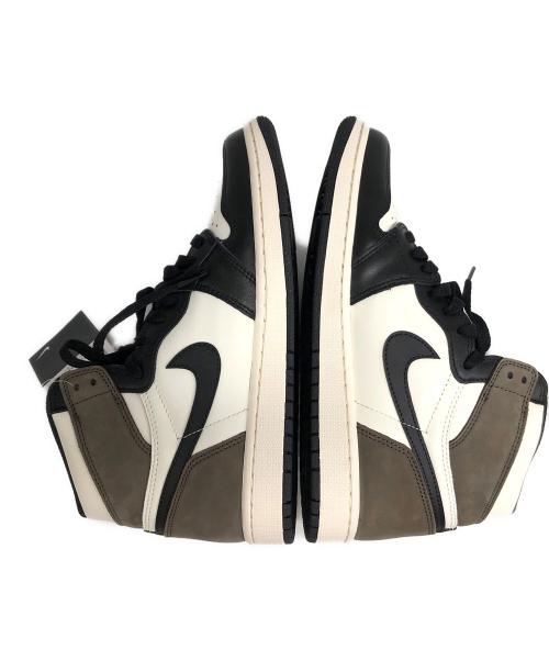 NIKE（ナイキ）NIKE (ナイキ) AIR JORDAN1(エアジョーダン1)RETRO HIGH OG ブラック サイズ:US9.5 未使用品の古着・服飾アイテム