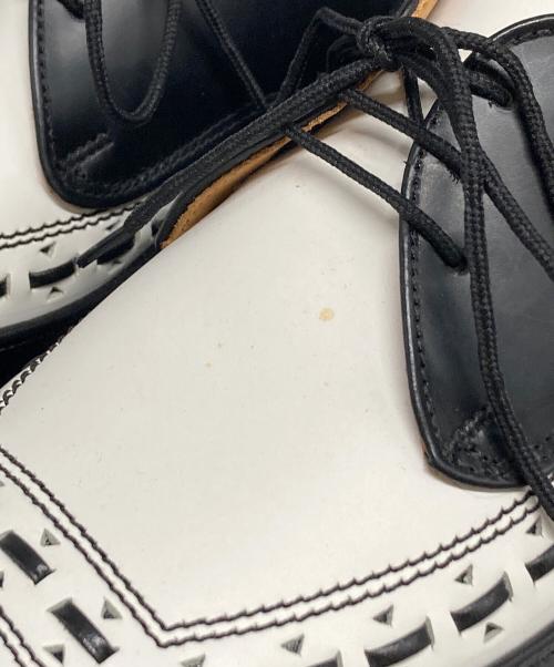 GEORGE COX（ジョージコックス）GEORGE COX (ジョージコックス) M/G GIBSON ブラック×ホワイト サイズ:6 1/2の古着・服飾アイテム