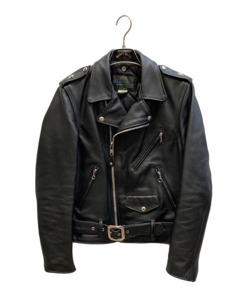 SCHOTT BROS.（ショット）SCHOTT BROS. (ショット) 中田商店別注 ワンスター ダブルライダースジャケット ブラック サイズ:34の古着・服飾アイテム