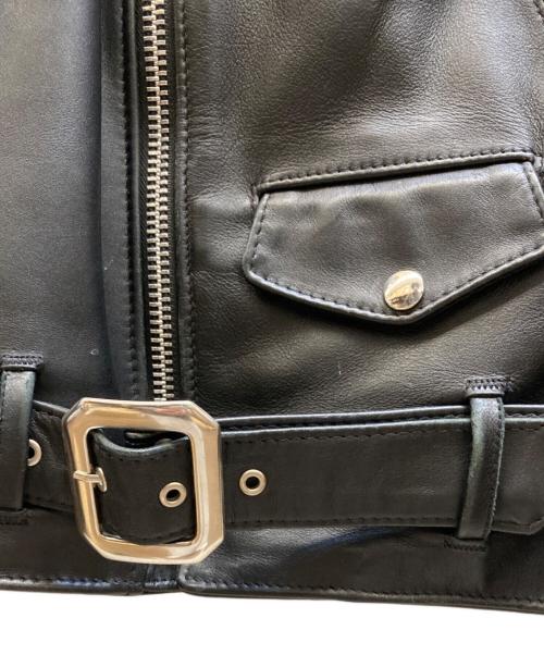 SCHOTT BROS.（ショット）SCHOTT BROS. (ショット) 中田商店別注 ワンスター ダブルライダースジャケット ブラック サイズ:34の古着・服飾アイテム