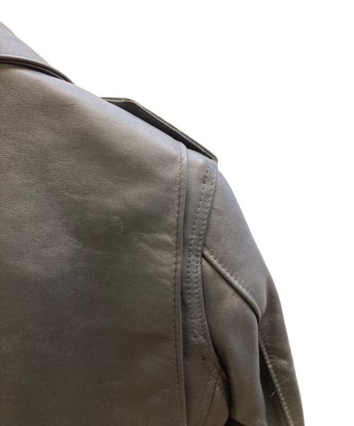 SCHOTT BROS.（ショット）SCHOTT BROS. (ショット) 中田商店別注 ワンスター ダブルライダースジャケット ブラック サイズ:34の古着・服飾アイテム