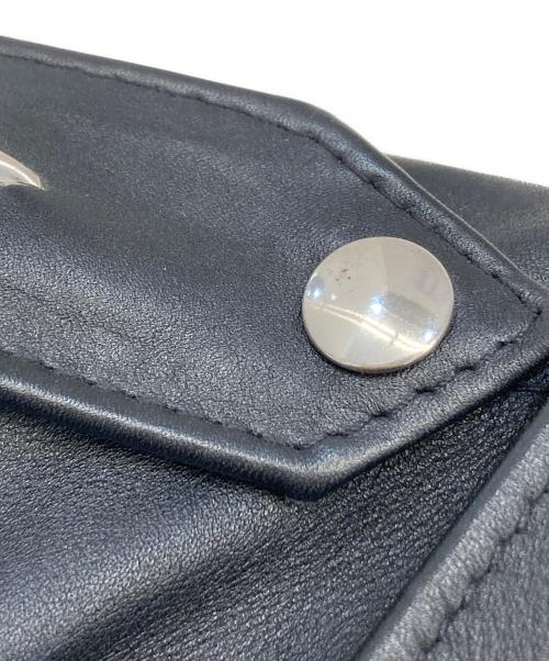 SCHOTT BROS.（ショット）SCHOTT BROS. (ショット) 中田商店別注 ワンスター ダブルライダースジャケット ブラック サイズ:34の古着・服飾アイテム