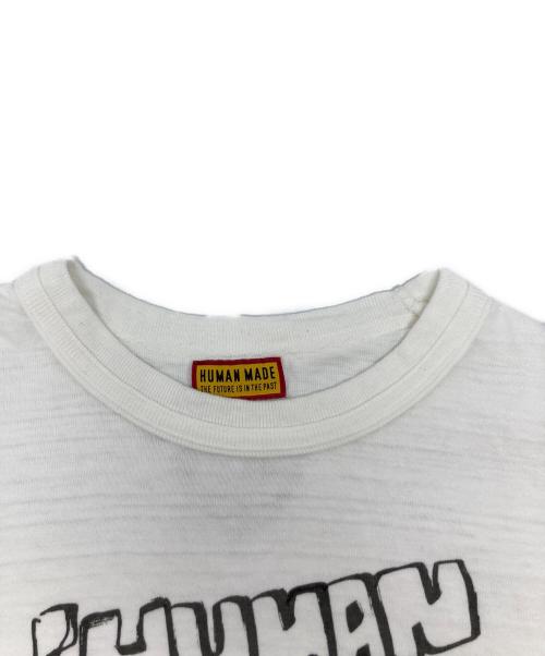 HUMAN MADE（ヒューマンメイド）HUMAN MADE (ヒューマンメイド) DRY ALLS グラフィックTシャツ ホワイト サイズ:XLの古着・服飾アイテム