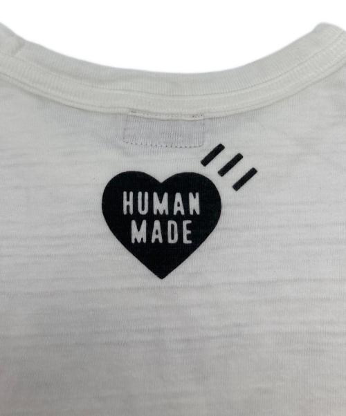 HUMAN MADE（ヒューマンメイド）HUMAN MADE (ヒューマンメイド) DRY ALLS グラフィックTシャツ ホワイト サイズ:XLの古着・服飾アイテム