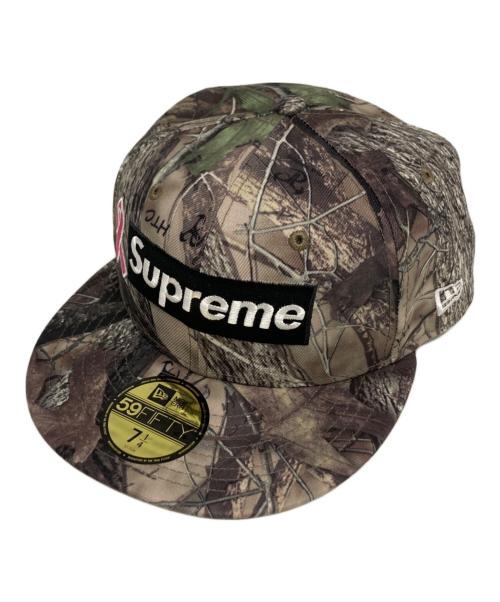 SUPREME（シュプリーム）Supreme (シュプリーム) New Era (ニューエラ) TRUE TIMBER ボックスロゴキャップ カーキ サイズ:57.7㎝の古着・服飾アイテム