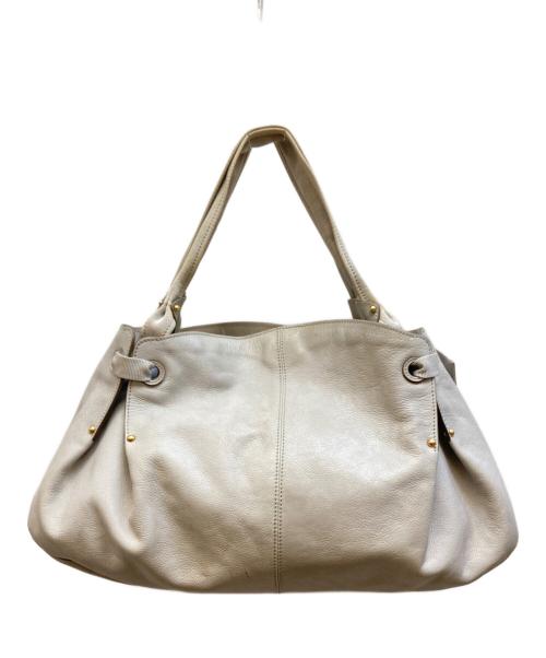 Salvatore Ferragamo（サルヴァトーレ フェラガモ）Salvatore Ferragamo (サルヴァトーレ フェラガモ) ヴァラリボンハンドバッグ グレーの古着・服飾アイテム