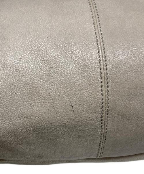 Salvatore Ferragamo（サルヴァトーレ フェラガモ）Salvatore Ferragamo (サルヴァトーレ フェラガモ) ヴァラリボンハンドバッグ グレーの古着・服飾アイテム