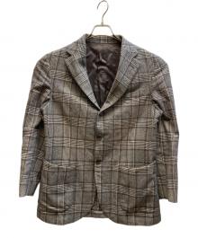 LUIGI BORRELLI（ルイジボレッリ）の古着「ウールテーラードジャケット」｜グレー