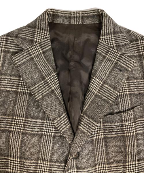 LUIGI BORRELLI（ルイジボレッリ）LUIGI BORRELLI (ルイジボレッリ) ウールテーラードジャケット グレー サイズ:50の古着・服飾アイテム