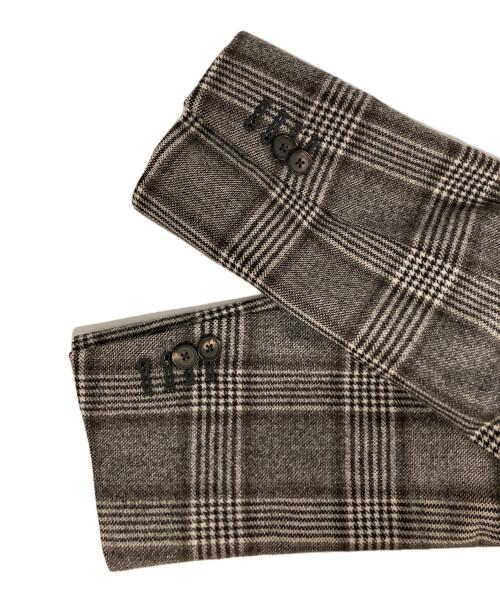 LUIGI BORRELLI（ルイジボレッリ）LUIGI BORRELLI (ルイジボレッリ) ウールテーラードジャケット グレー サイズ:50の古着・服飾アイテム