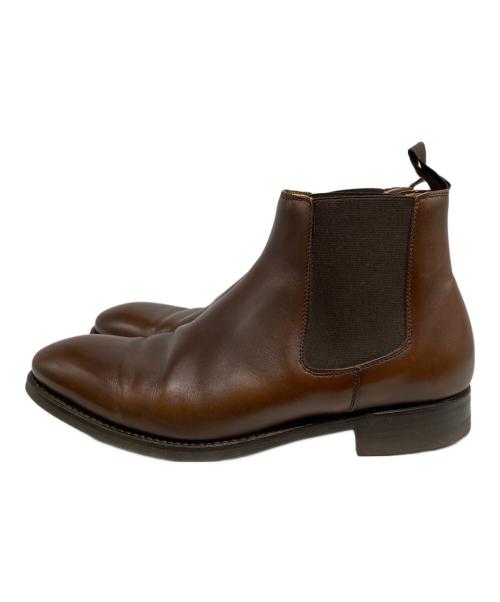 berwick（バーウィック）berwick (バーウィック) サイドゴアブーツ ブラウン サイズ:7 1/2の古着・服飾アイテム