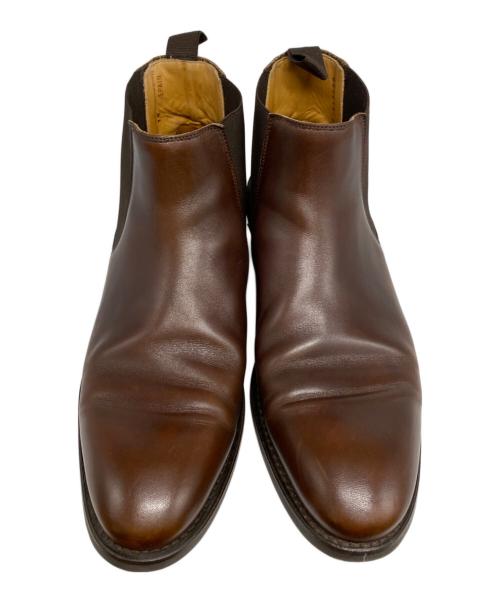 berwick（バーウィック）berwick (バーウィック) サイドゴアブーツ ブラウン サイズ:7 1/2の古着・服飾アイテム