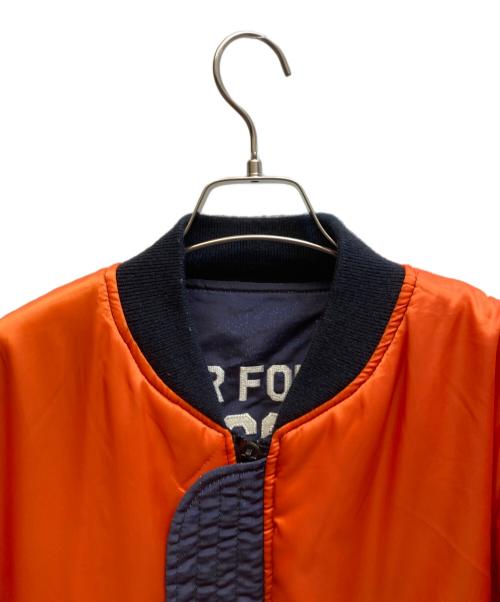 AVIREX（アヴィレックス）AVIREX (アヴィレックス) SPACE COMMAND MA-1ジャケット ネイビー サイズ:Lの古着・服飾アイテム