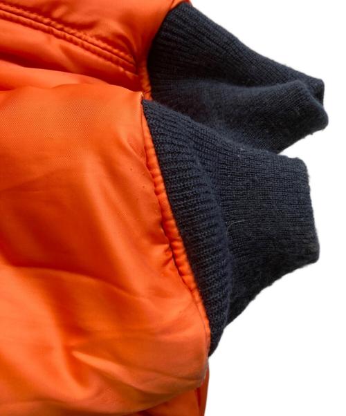 AVIREX（アヴィレックス）AVIREX (アヴィレックス) SPACE COMMAND MA-1ジャケット ネイビー サイズ:Lの古着・服飾アイテム