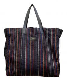 PAUL SMITH（ポールスミス）の古着「ACHAIN トートバッグ」｜ブラック