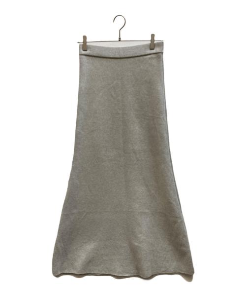 MUSE（ミューズ）MUSE (ミューズ) SMOOTH TOP ロングスカート グレー サイズ:36の古着・服飾アイテム