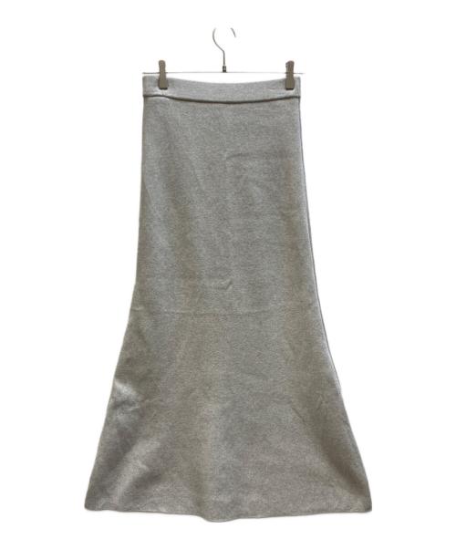 MUSE（ミューズ）MUSE (ミューズ) SMOOTH TOP ロングスカート グレー サイズ:36の古着・服飾アイテム