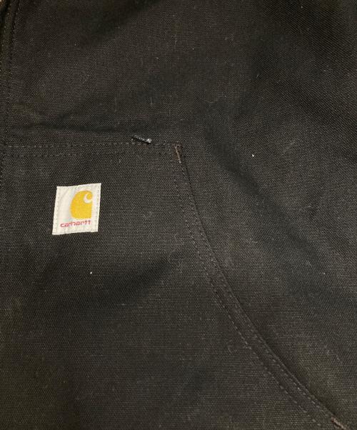 CarHartt（カーハート）CarHartt (カーハート) LOOSE FIT FIRM DUCK FLANNEL-LINED ACTIVE ブラック サイズ:XLの古着・服飾アイテム