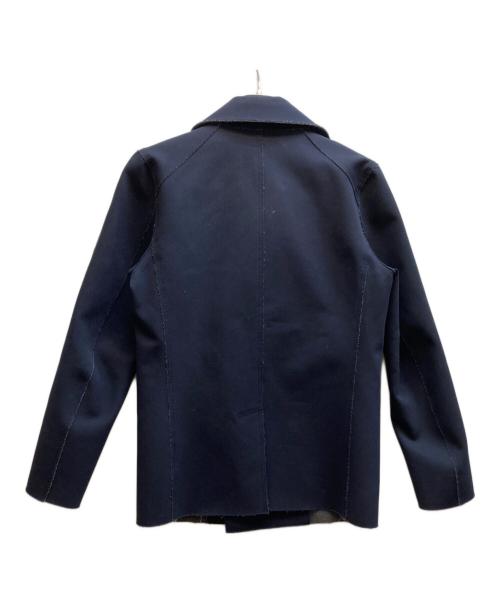 Junhashimoto（ジュンハシモト）Junhashimoto (ジュンハシモト) カットオフPコート ネイビー サイズ:2の古着・服飾アイテム
