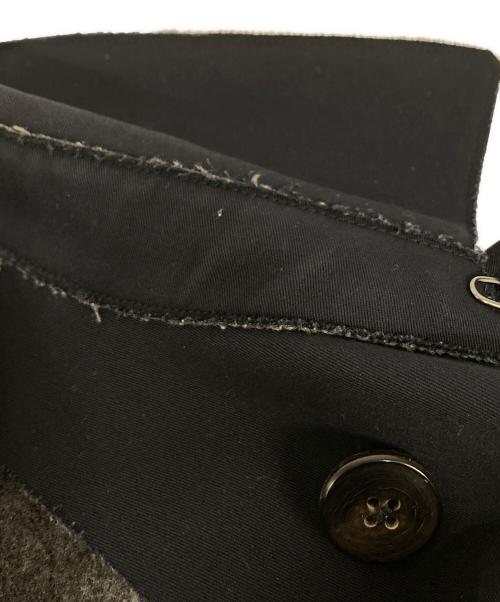 Junhashimoto（ジュンハシモト）Junhashimoto (ジュンハシモト) カットオフPコート ネイビー サイズ:2の古着・服飾アイテム