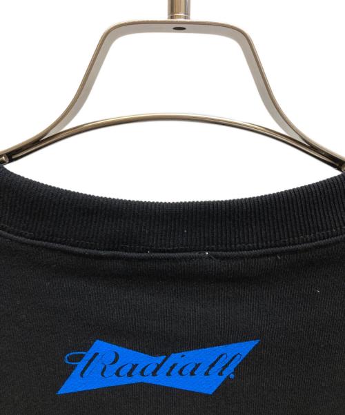 RADIALL（ラディアル）RADIALL (ラディアル) プリントスウェット ブラック サイズ:X－LARGEの古着・服飾アイテム
