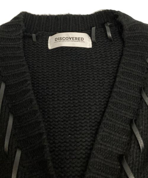 DISCOVERED（ディスカバード）DISCOVERED (ディスカバード) LOOPING KNIT CARDIGAN ブラック サイズ:2の古着・服飾アイテム