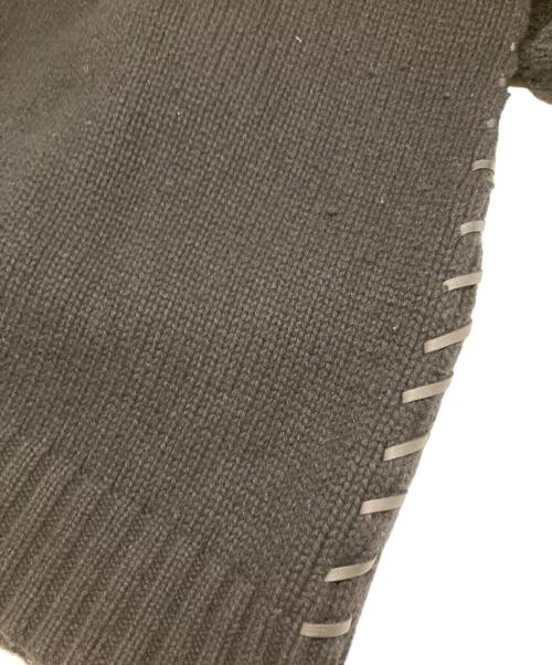 DISCOVERED（ディスカバード）DISCOVERED (ディスカバード) LOOPING KNIT CARDIGAN ブラック サイズ:2の古着・服飾アイテム