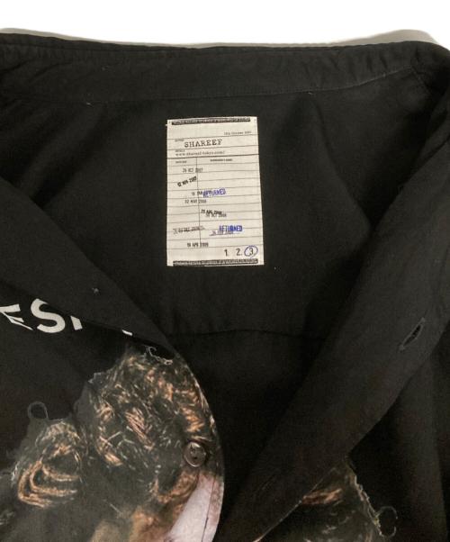 SHAREEF（シャリーフ）SHAREEF (シャリーフ) FACEBIGSHIRTS ブラック サイズ:3の古着・服飾アイテム