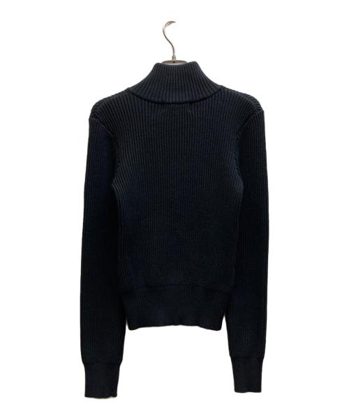 ANDMARY（アンドマリー）ANDMARY (アンドマリー) ジップニット ブラック サイズ:Freeの古着・服飾アイテム