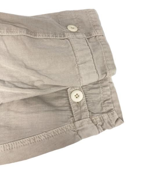 TOBILA（トビラ）TOBILA (トビラ) ムラ糸 ツイル 硫化染 ミリタリージャケット アイボリー サイズ:M 未使用品の古着・服飾アイテム