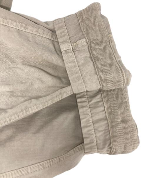 TOBILA（トビラ）TOBILA (トビラ) ムラ糸 ツイル 硫化染 ミリタリージャケット アイボリー サイズ:M 未使用品の古着・服飾アイテム