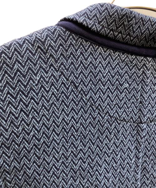 missoni（ミッソーニ）MISSONI (ミッソーニ) テーラードジャケット ネイビー サイズ:L 未使用品の古着・服飾アイテム