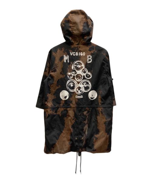 MILK BOY（ミルクボーイ）MILK BOY (ミルクボーイ) BLEACHED MODS COAT ブラウン サイズ:-の古着・服飾アイテム