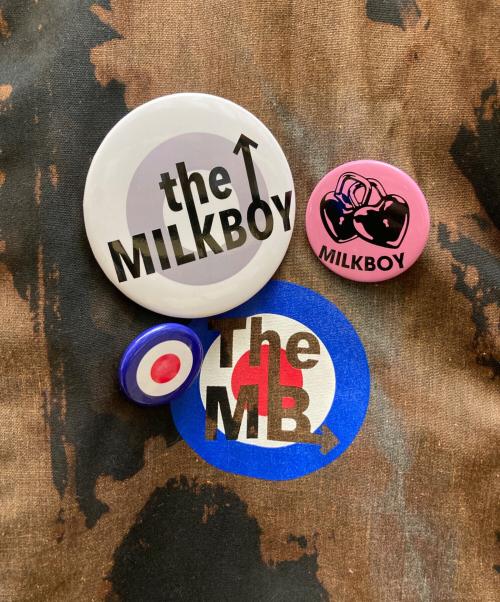 MILK BOY（ミルクボーイ）MILK BOY (ミルクボーイ) BLEACHED MODS COAT ブラウン サイズ:-の古着・服飾アイテム