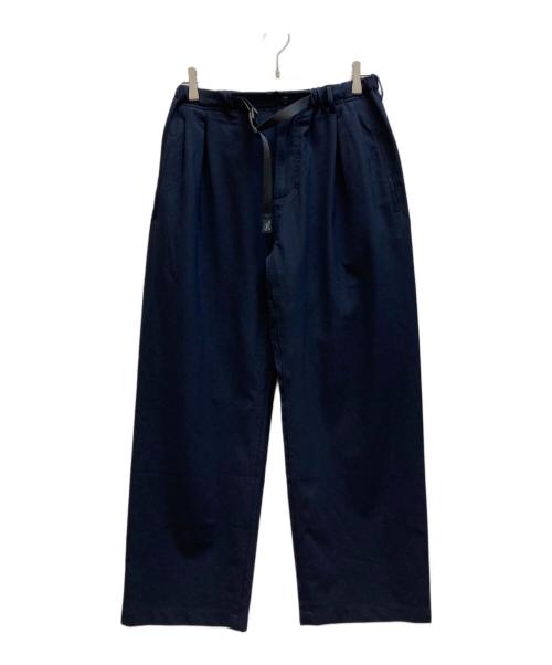 GRAMICCI（グラミチ）GRAMICCI (グラミチ) 2タックシームレスパンツ ネイビー サイズ:Lの古着・服飾アイテム