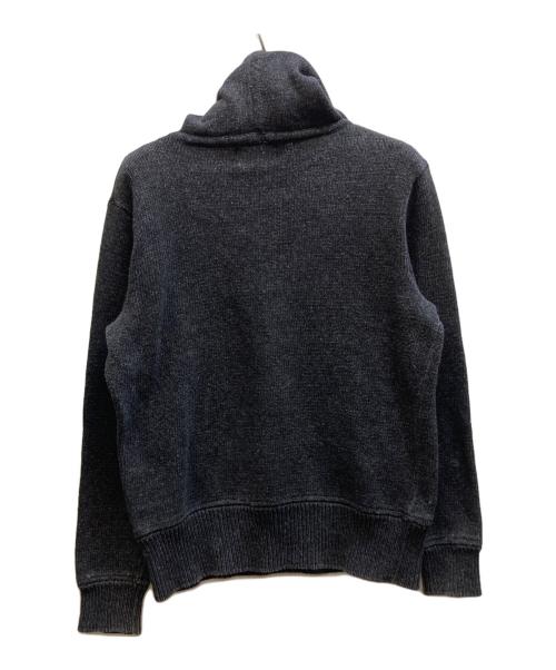 RRL（ダブルアールエル）RRL (ダブルアールエル) コットンニットパーカー ブラック サイズ:Sの古着・服飾アイテム