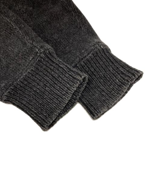 RRL（ダブルアールエル）RRL (ダブルアールエル) コットンニットパーカー ブラック サイズ:Sの古着・服飾アイテム