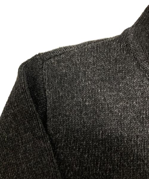 RRL（ダブルアールエル）RRL (ダブルアールエル) コットンニットパーカー ブラック サイズ:Sの古着・服飾アイテム