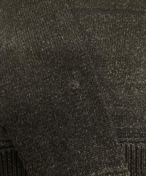 RRL（ダブルアールエル）RRL (ダブルアールエル) コットンニットパーカー ブラック サイズ:Sの古着・服飾アイテム