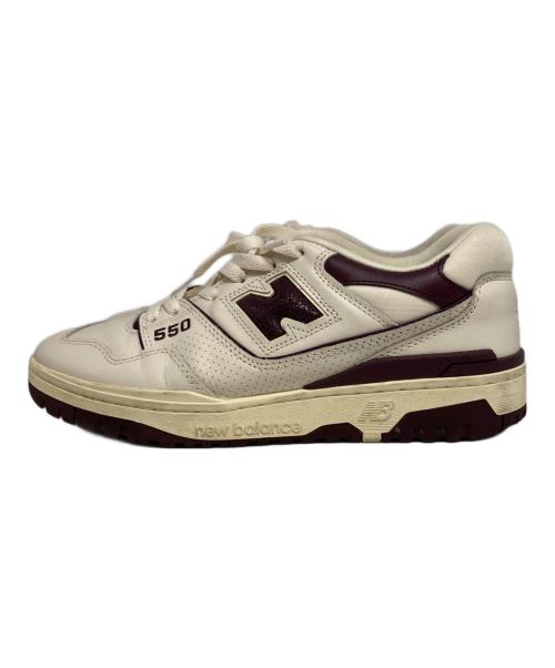 NEW BALANCE（ニューバランス）NEW BALANCE (ニューバランス) BB550AR1 パープル×ホワイト サイズ:28㎝の古着・服飾アイテム