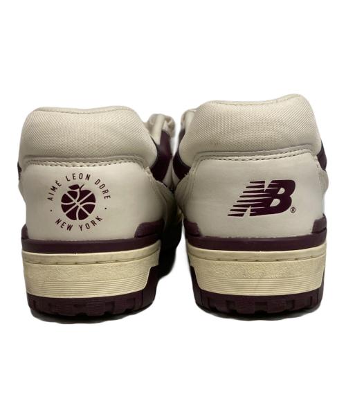 NEW BALANCE（ニューバランス）NEW BALANCE (ニューバランス) BB550AR1 パープル×ホワイト サイズ:28㎝の古着・服飾アイテム