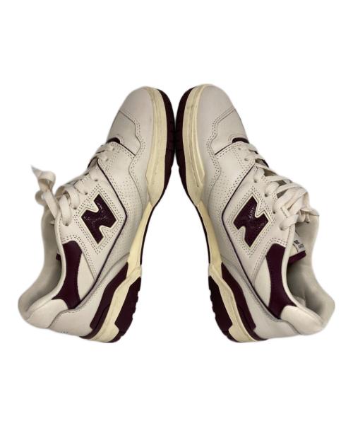 NEW BALANCE（ニューバランス）NEW BALANCE (ニューバランス) BB550AR1 パープル×ホワイト サイズ:28㎝の古着・服飾アイテム