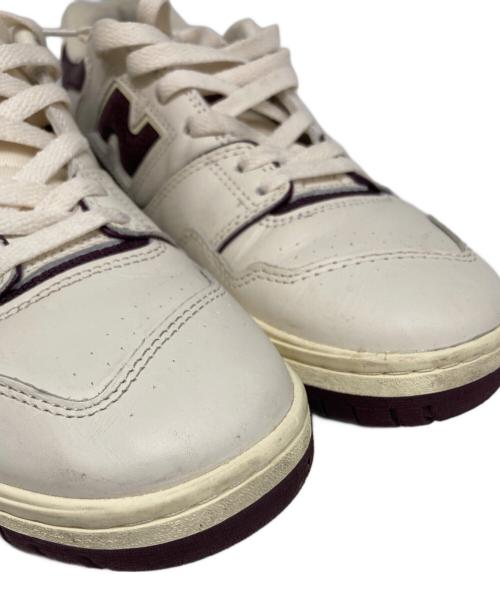 NEW BALANCE（ニューバランス）NEW BALANCE (ニューバランス) BB550AR1 パープル×ホワイト サイズ:28㎝の古着・服飾アイテム