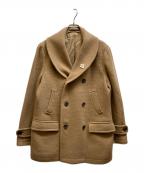 LARDINIラルディーニ）の古着「Pコート」｜ベージュ