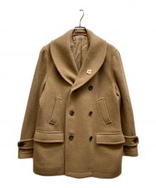 LARDINI（ラルディーニ）の古着「Pコート」｜ベージュ