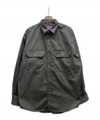 THE NORTHFACE PURPLELABELザ・ノースフェイス パープルレーベル）の古着「65/35 CPO SHIRT」｜グレー