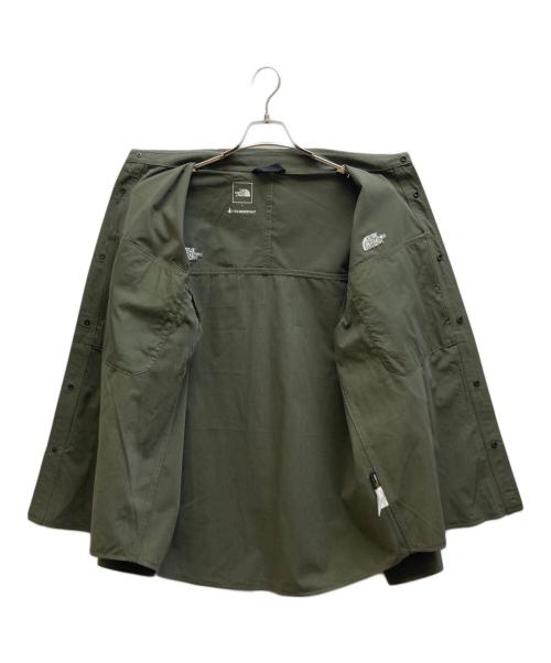 THE NORTH FACE（ザ ノース フェイス）THE NORTH FACE (ザ ノース フェイス) ファイヤーフライキャノピーシャツ グリーン サイズ:Lの古着・服飾アイテム
