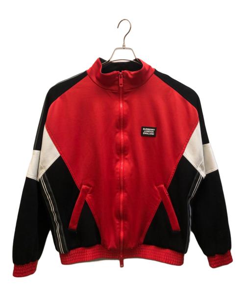 BURBERRY LONDON（バーバリーロンドン）BURBERRY LONDON (バーバリーロンドン) トラックジャケット レッド×ブラック サイズ:Lの古着・服飾アイテム
